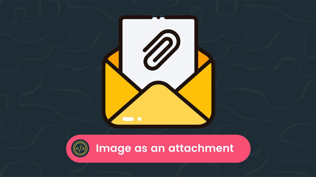 Embed image in HTML Email